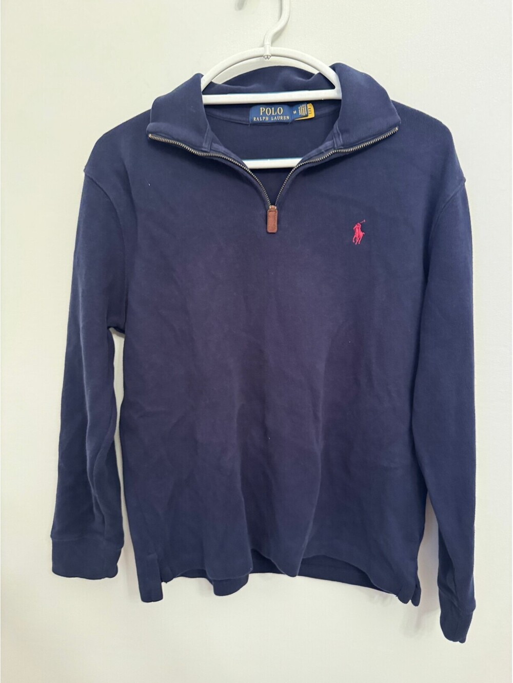 Polo Ralph Lauren navy quarter-zip pullover